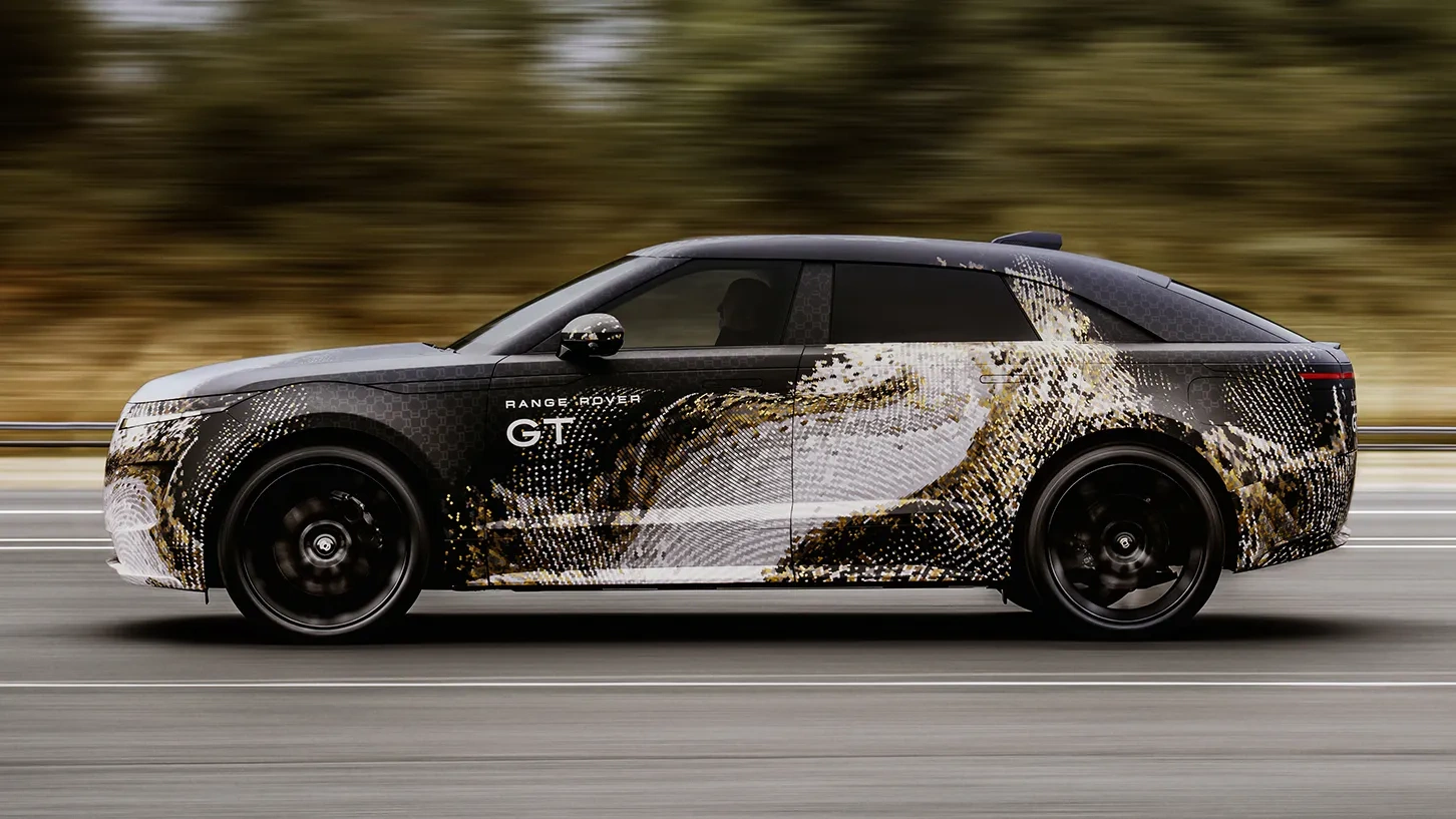 Range Rover GT nýr rafknúinn lúxusbíll væntanlegur 2027